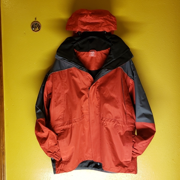 2X HOST PICK 😊 Jacket Sz L NWOT Features Hidden HoodWindbreaker! - Picture 4 of 10